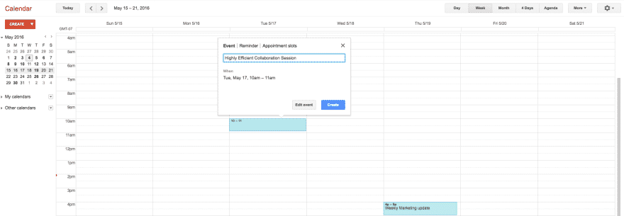 Google Hangout Meeting