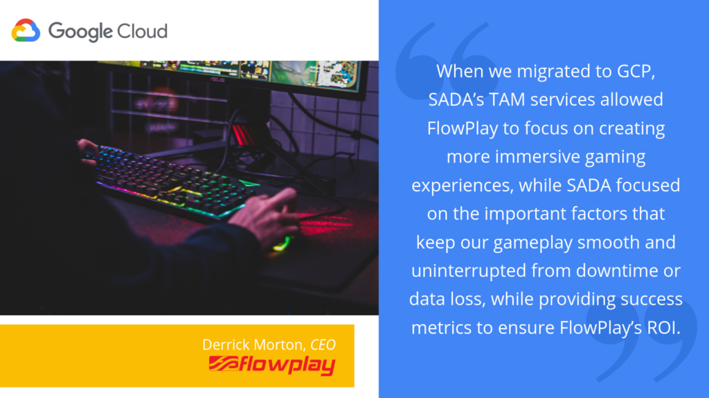 Derrick Morton, CEO. Flowplay