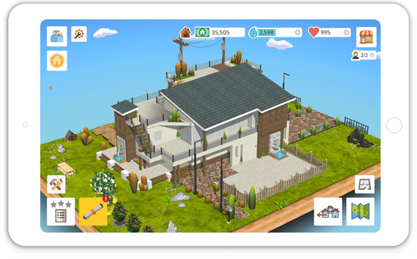 FUN-GI's flagship game, House Flip