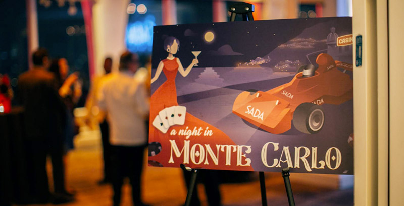 A night in Montre Carlo - SADA