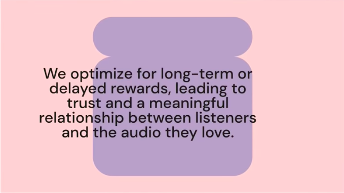 Jebara covered a future goal for Spotify