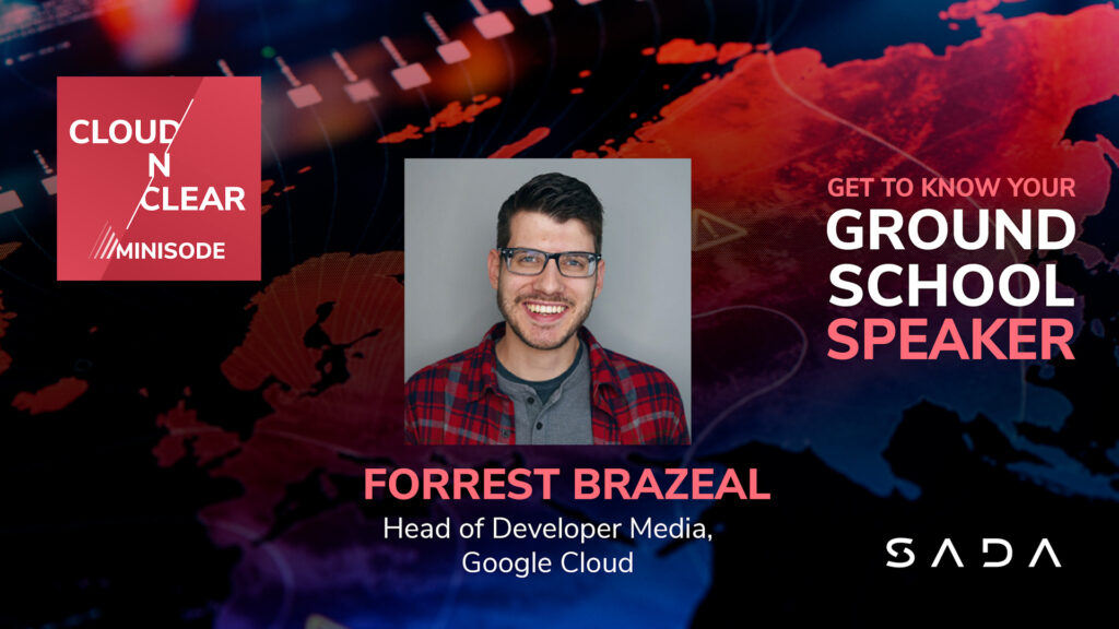 Get to know your Ground School Speaker - Forrest Brazeal