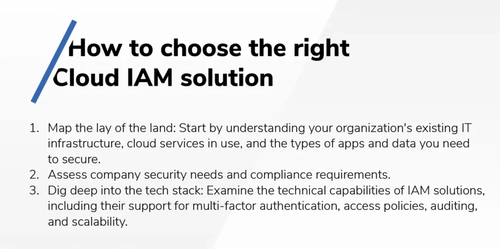 cloud iam solutions