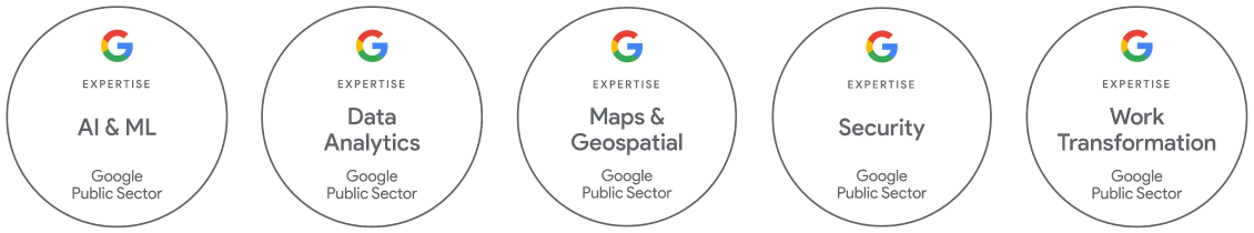 Google Public Sector Badges