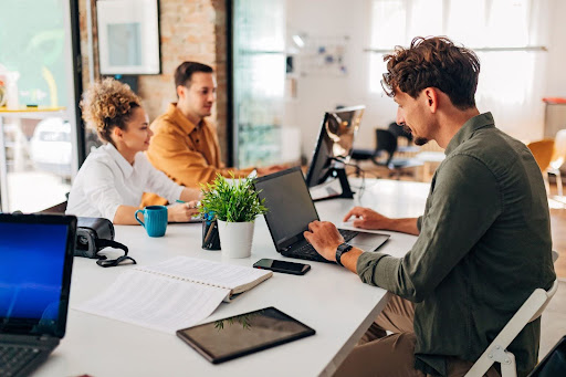 IT operations teams logging security incidents with security tools to improve the organization's security posture with help from security and operations teams to develop security solutions for security automation, enhanced threat detection, incident response, and security alerts.
